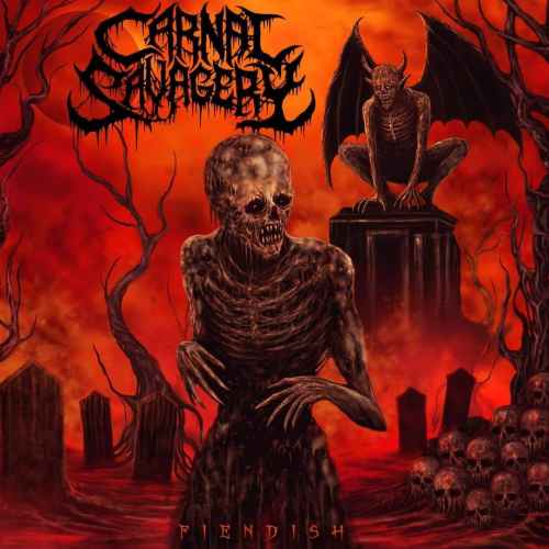 CARNAL SAVAGERY - Fiendish CD